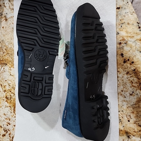 Mephisto Salka Blue Suede Loafers 9.5 - Picture 5 of 5